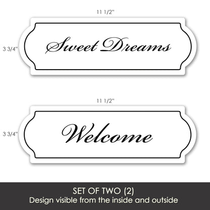 Decorations for Screen Windows & Doors (Set of 2) - Sweet Dreams