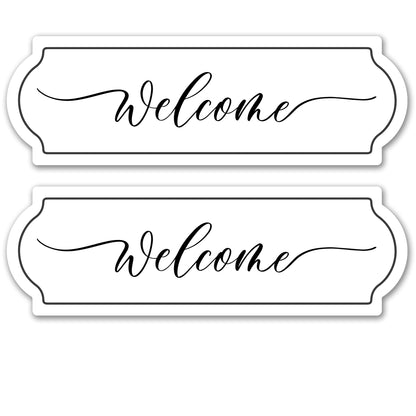 Decorations for Screen Windows & Doors (Set of 2) - Welcome